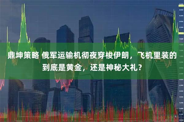 鼎坤策略 俄军运输机彻夜穿梭伊朗，飞机里装的到底是黄金，还是神秘大礼？
